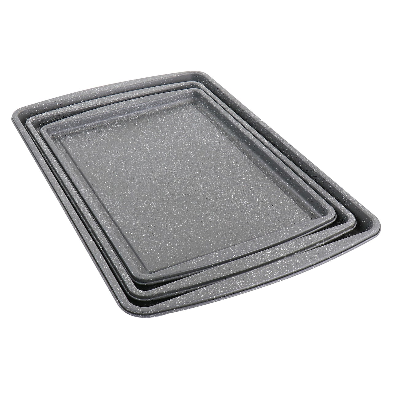 Oster Greystone 3 Piece Carbon Steel Cookie Sheet